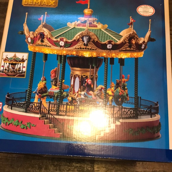 Lemax Other - Lemax Jungle Carousel